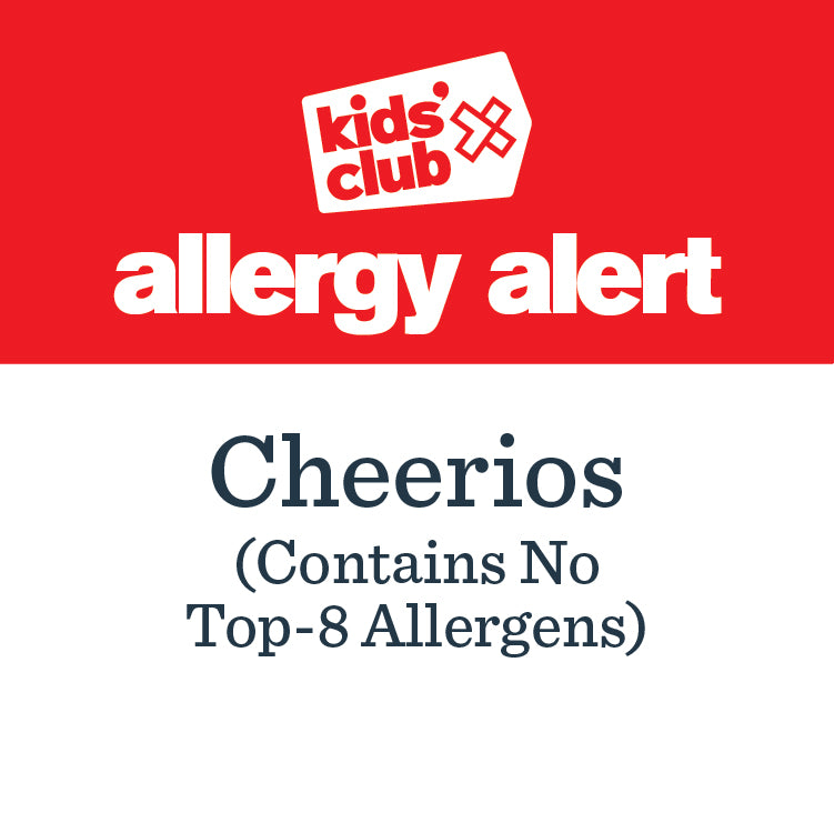 Allergy Alert Stickers | Cheerios