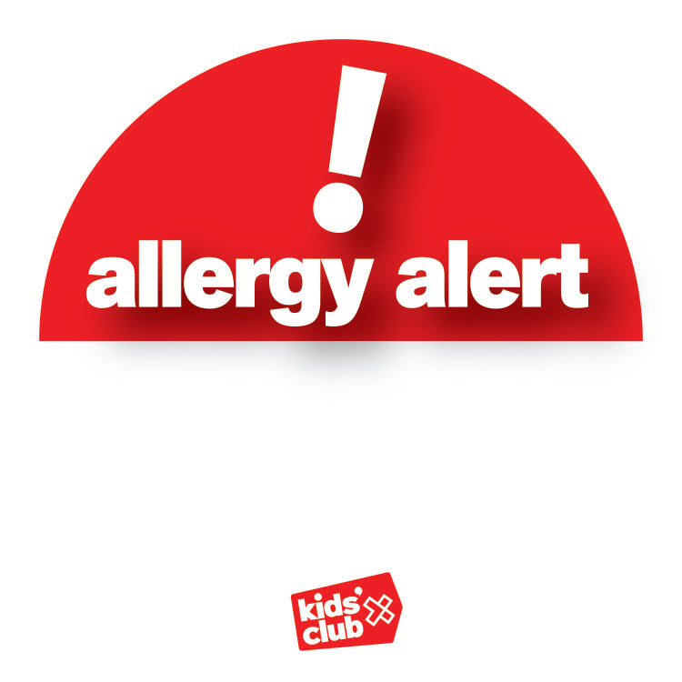 Allergy Alert Sticker