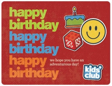 KC Birthday Cards | Red