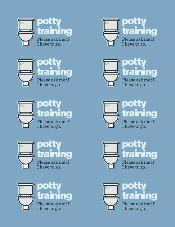 Potty Training Stickers