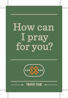 Prayer Team Volunteer Badge