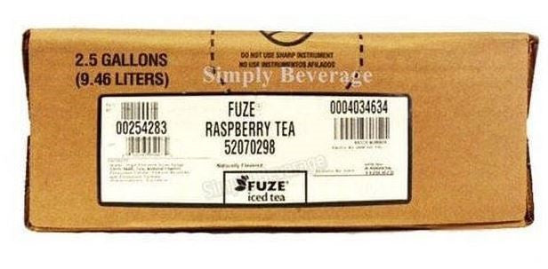 FUZE Iced Raspberry Tea | 2.5 Gallon