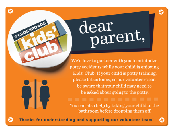 Potty Training Parent Cards