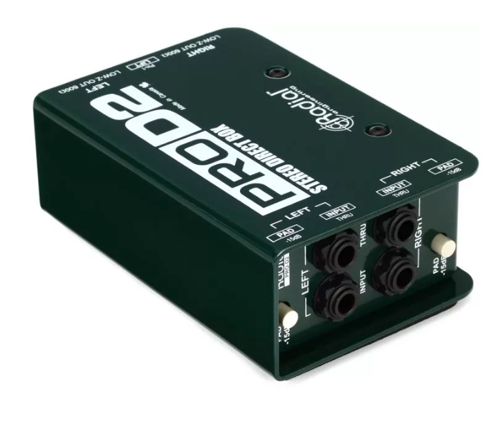 Stereo Direct Box - Passive ProD2