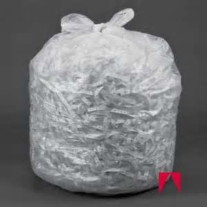 30X37 16 MIC Trash Can Liner- Natural