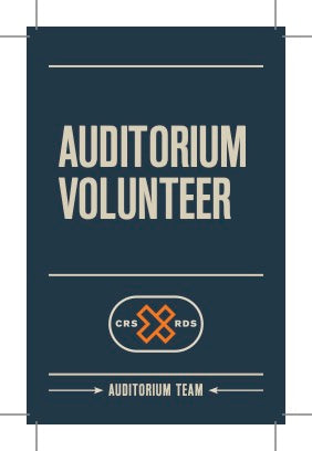 Connections Team Volunteer Badge