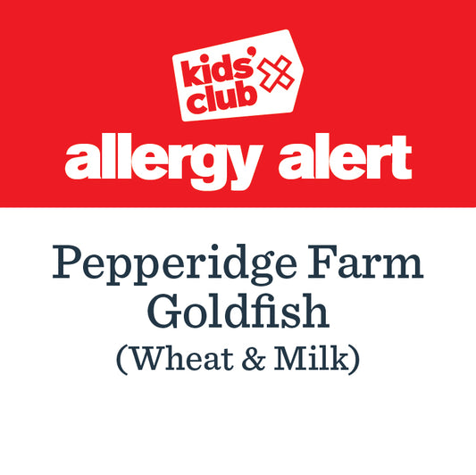 Allergy Alert Stickers | Goldfish