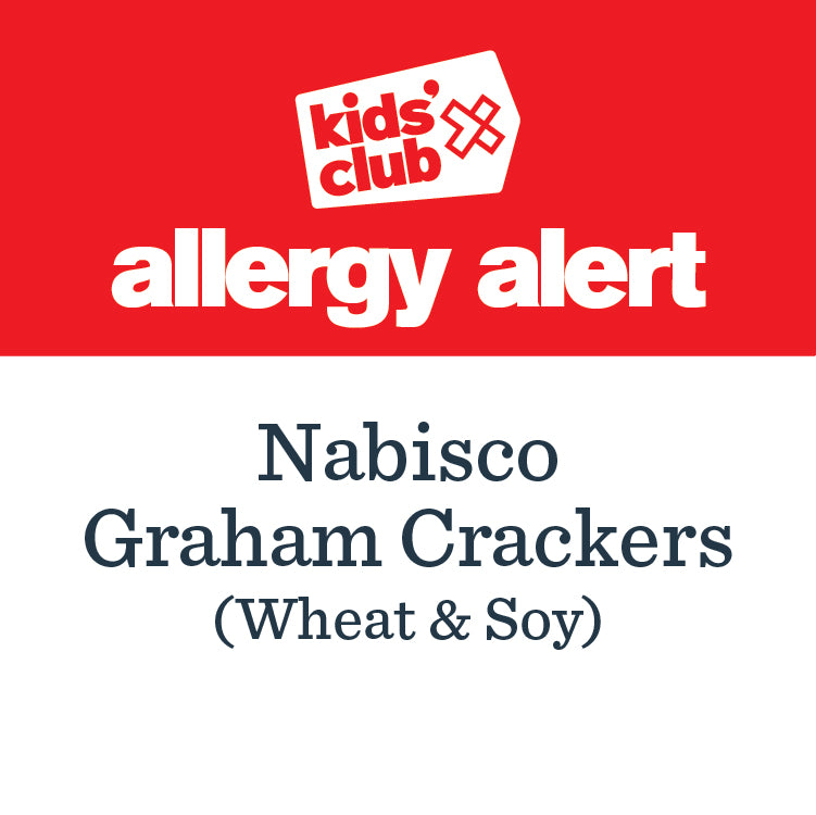 Allergy Alert Stickers | Graham Crackers