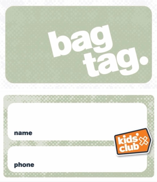 Diaper Bag Tags & Insert Cards