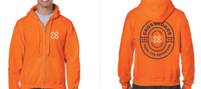 Connections | Orange Hoodie