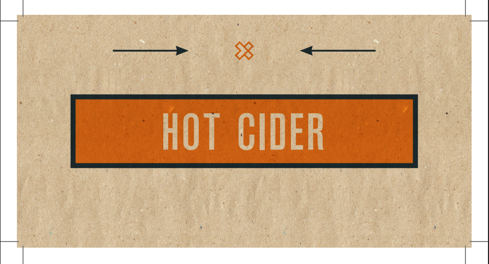 Beverage Labels | Hot Cider
