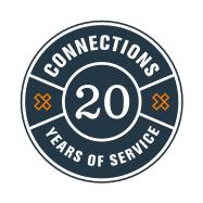 20 Year (Order by the lapel pin. Only up to 15 can be ordered at a time)
