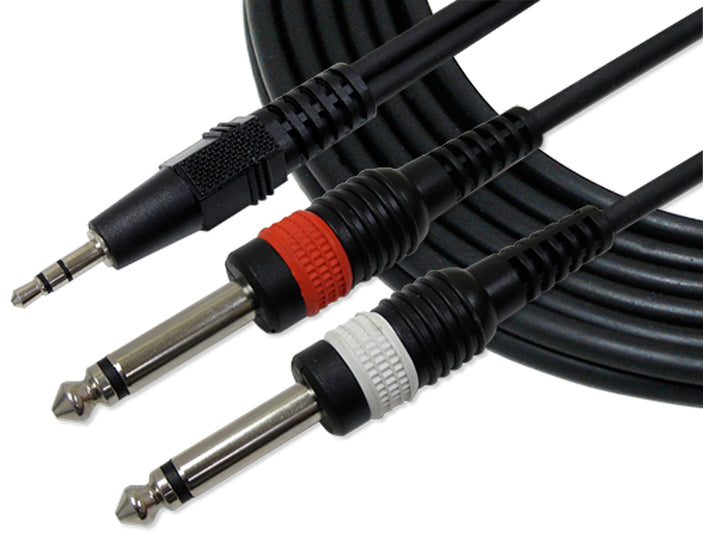 Miniplug to Stereo TS