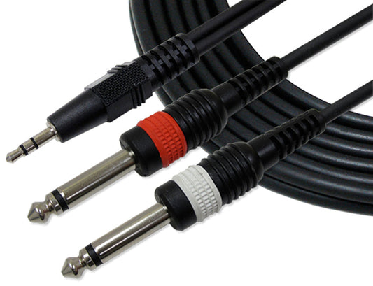 Miniplug to Stereo TS