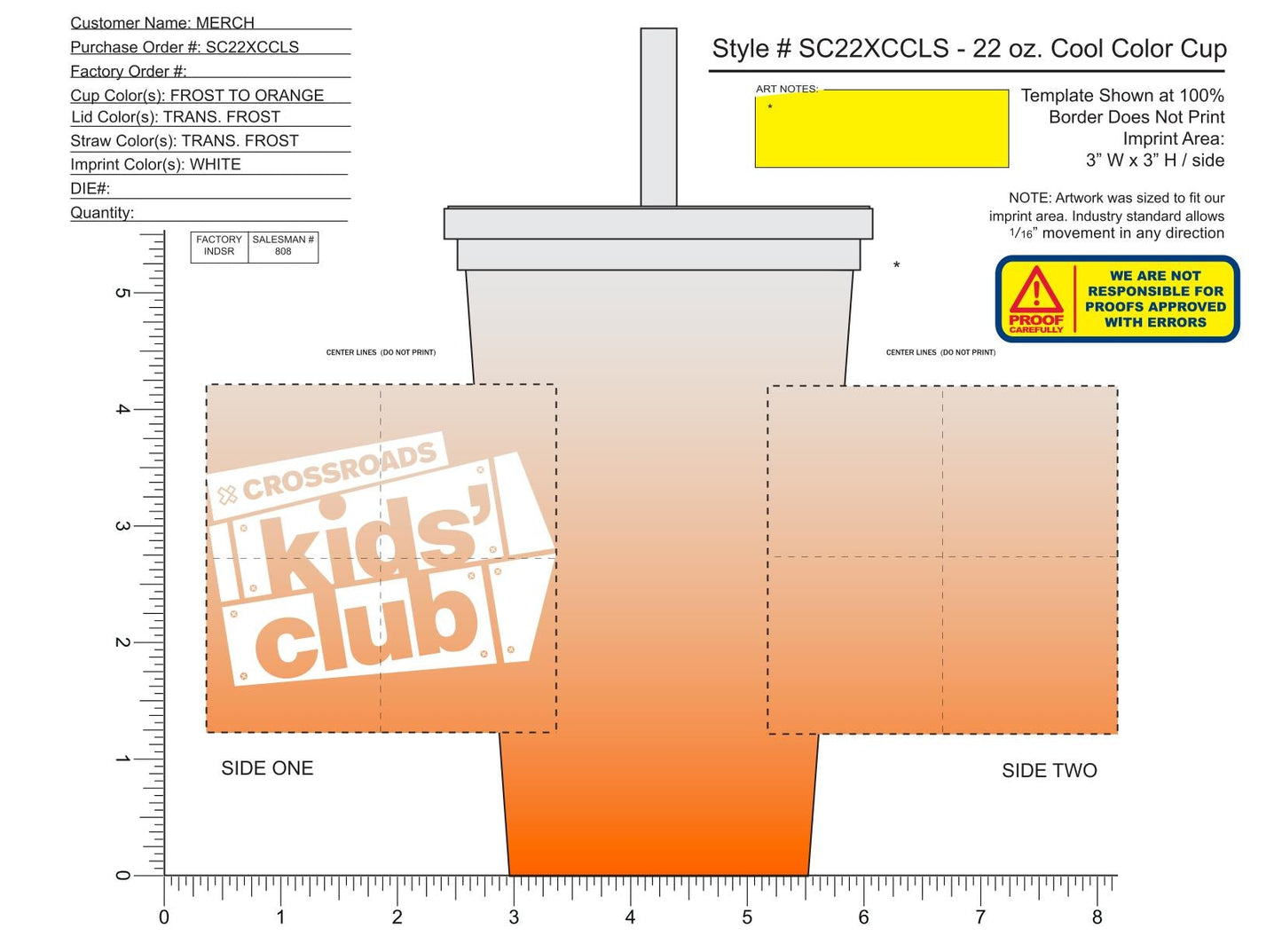 Kids' Club Coloring Changing Cup