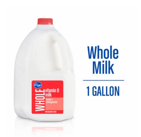 Whole Milk- 1 Gallon